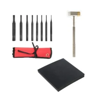 Short Drive Punch set with hammer