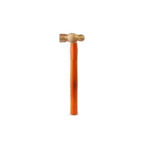 Brass Ball Pein Hammer Brass Mallet with Wooden Handle